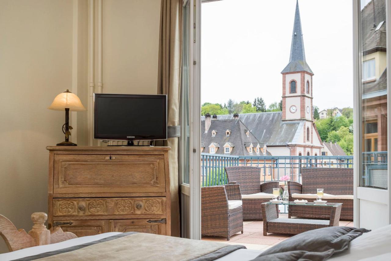 Hotel Restaurant Le Bristol Niederbronn-les-Bains Bagian luar foto