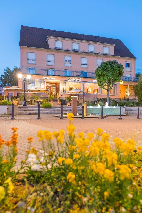 Hotel Restaurant Le Bristol Niederbronn-les-Bains Bagian luar foto
